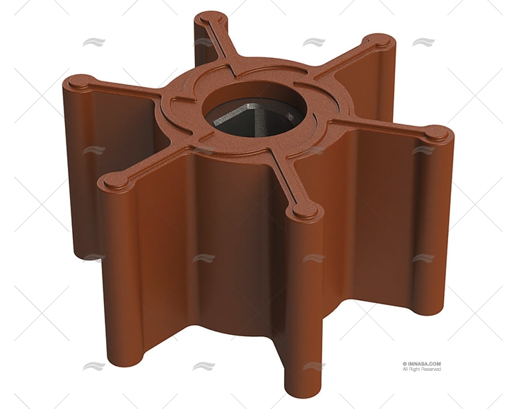 IMPELLER 40,5 X 22 6P 8mm FKM MARCO