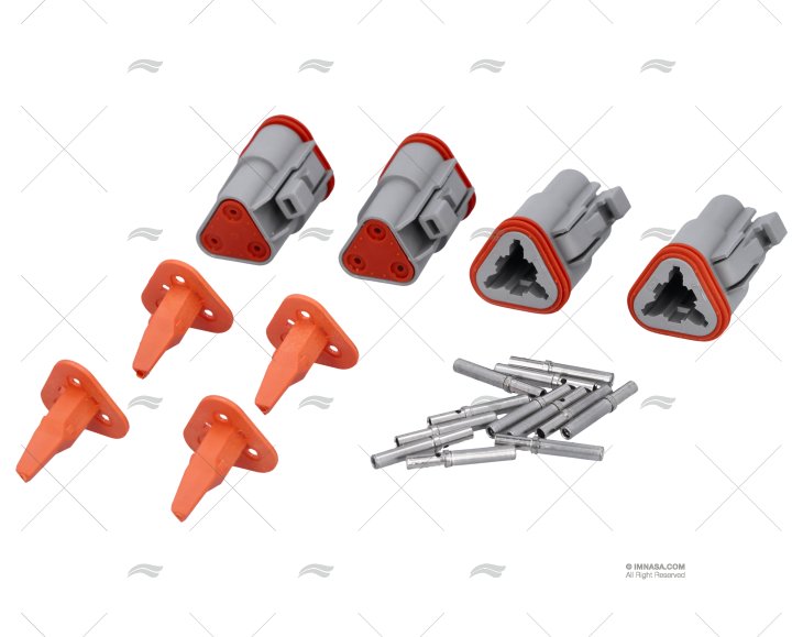 CONECTOR MACHO DT 3 PINOS IP67 (4)