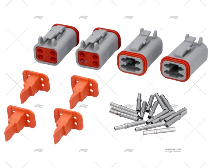 CONECTOR MACHO DT 4 PINOS IP67 (4)