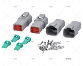 CONECTOR FÊMEA DT 4 PINOS IP67 (4)