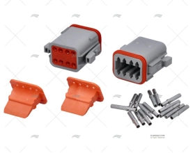 CONNETTORE MASCHIO DT 8 POLI IP67 (2)