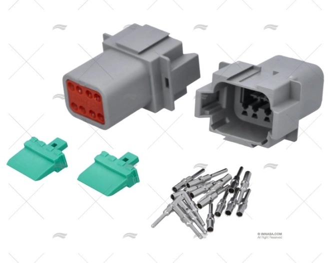 CONNETTORE FEMMINA DT 8 POLI IP67 (2)