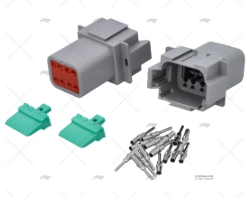 CONNETTORE FEMMINA DT 8 POLI IP67 (2)