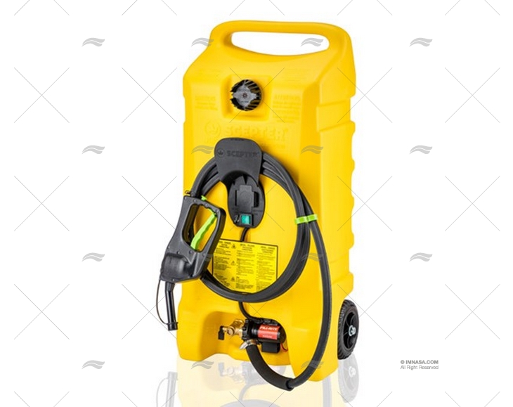 DEPÓSITO PORTÁTIL C/RODAS GASÓLEO 53L SCEPTER