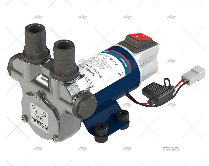 DIESEL TRANSFER PUMP W/SWITCH 24V MARCO