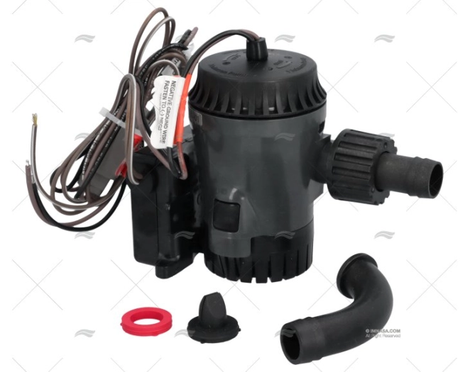 BOMBA ESGOTADOR 12V 2280L/H SPX AV500AUTO JOHNSON - SPX