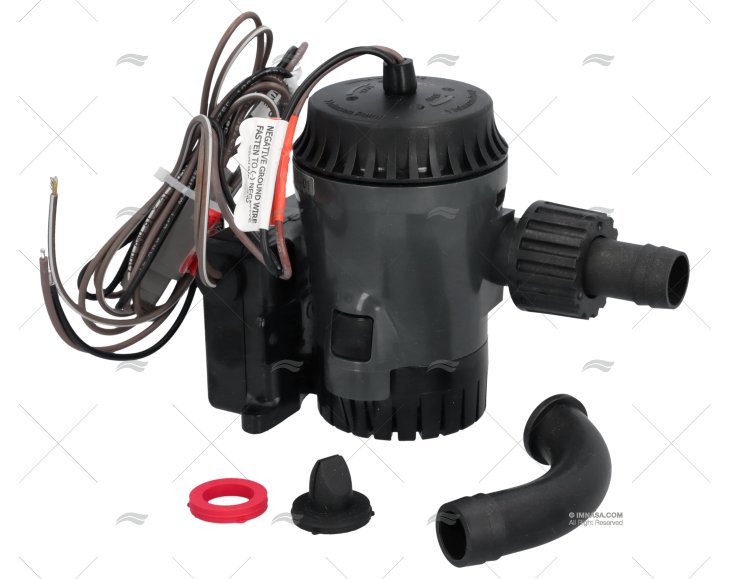 BOMBA ESGOTADOR 12V 2280L/H SPX AV500AUTO JOHNSON - SPX