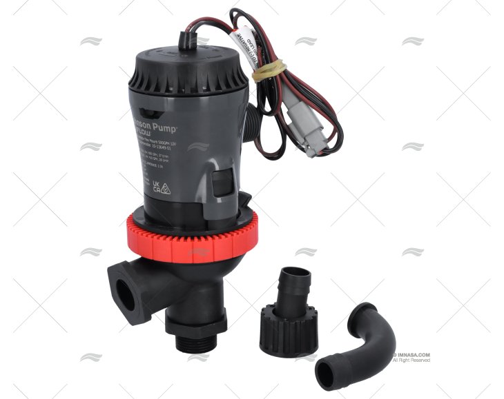 BOMBA VIVEIRO AQUA TWINPORT FLEXMOUNT 500 JOHNSON - SPX