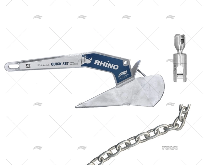 KIT DE ANCORAGEM RHINO 50Kg 12mm 70m