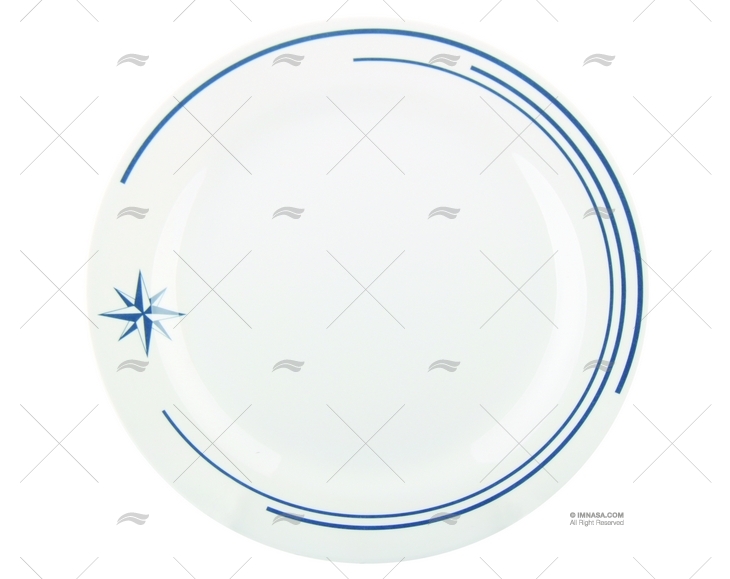 DESSERT PLATES IN MELAMINE 6pcs DESSERT PLATES IN MELAMINE 6pcs