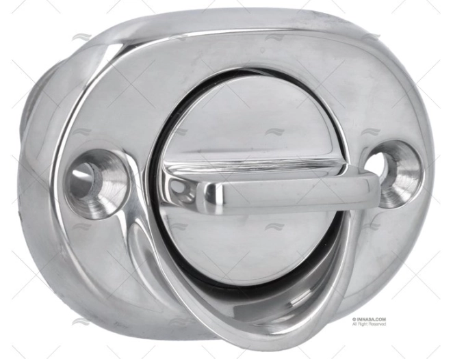 TAMPÃO OVAL ANTI GOTEJO INOX 316 55mm MARINE TOWN