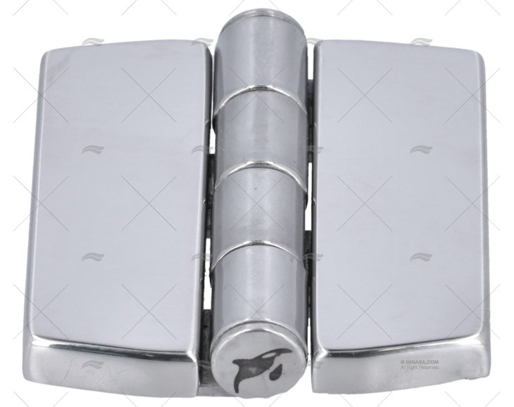 COVERED SEAM FRICTION HINGE SS 316 53.8m MARINE TOWN