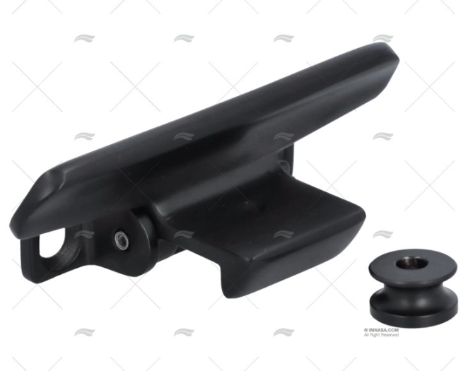 PADDLE LATCH BLACK SS 316 MARINE TOWN