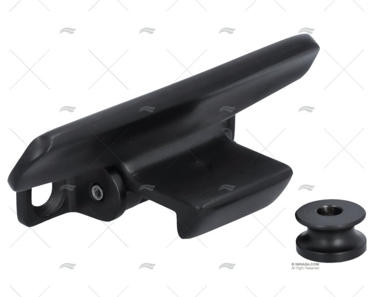 PADDLE LATCH BLACK SS 316 MARINE TOWN