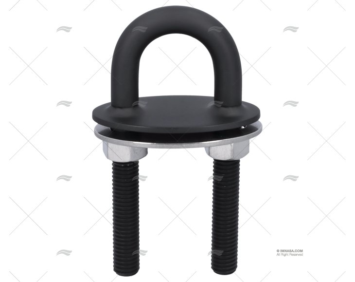 CÂNCAMO HD PRETO 12.7mm INOX 316 MARINE TOWN