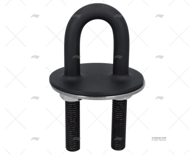 CANCAO HD NERO 16mm INOX 316 MARINE TOWN