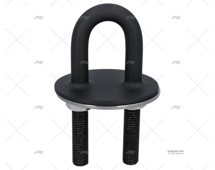CÂNCAMO HD PRETO 16mm INOX 316 MARINE TOWN
