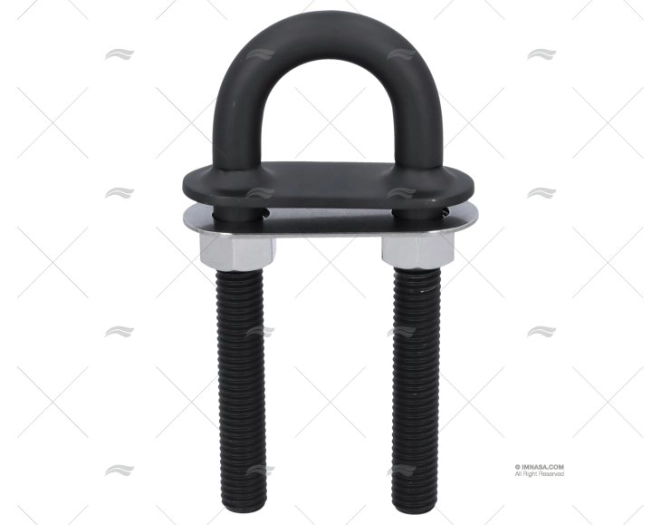 GOLFARE DELUXE NERO LUNGO 12.7mm ACCIAIO INOX 3 MARINE TOWN