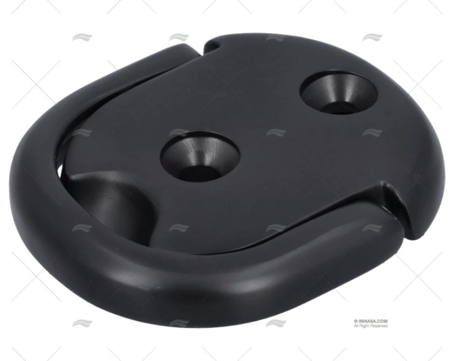 PLATINA C/ARGOLA SIMPLES PRETO INOX 316 MARINE TOWN