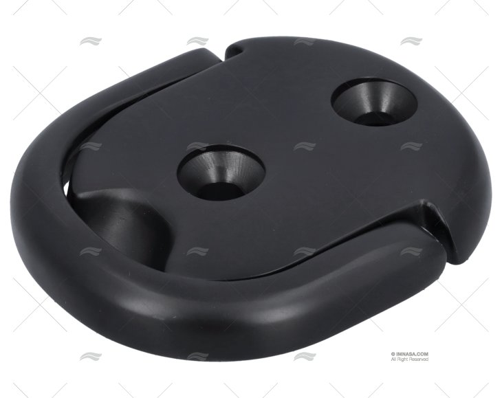 PLATINA C/ARGOLA SIMPLES PRETO INOX 316 MARINE TOWN