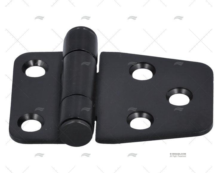 DOBRADIÇA FRICÇÃO PRETA 37.2x57mm INOX MARINE TOWN