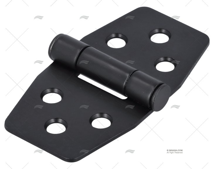 DOBRADIÇA DE FRICÇÃO PRETA 40x76.2mm INOX MARINE TOWN