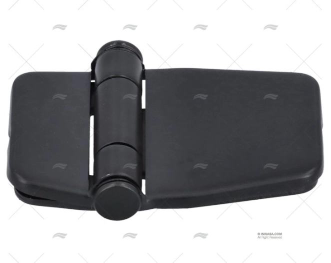 CERNIERA A FARFALLA NERA 39.6x59.9mm INOX MARINE TOWN