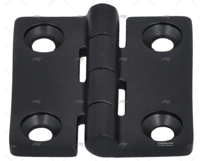 CERNIERA  NERA 37.5x37mm INOX 316 MARINE TOWN