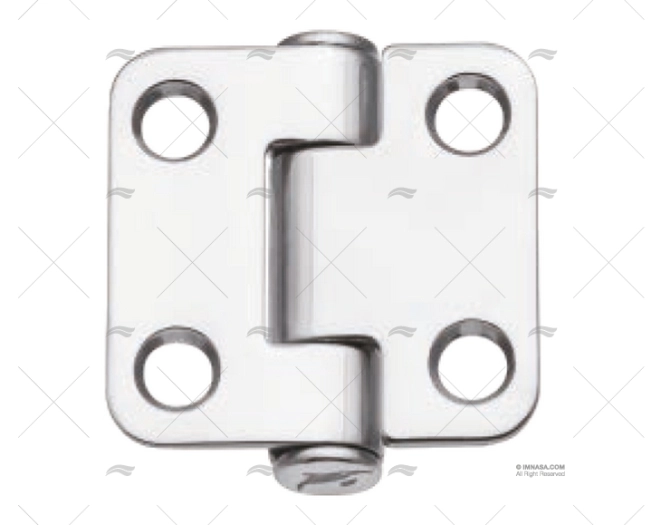 CERNIERA A FRIZIONE INOX 316 37x38mm MARINE TOWN
