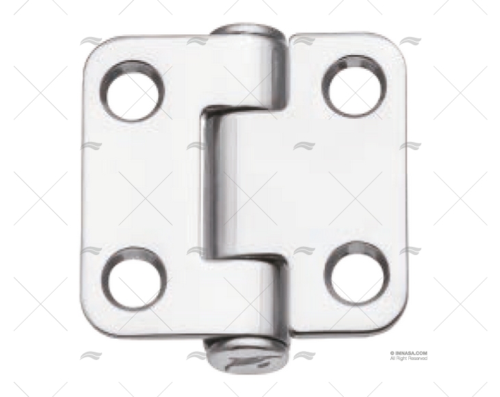 CERNIERA A FRIZIONE INOX 316 37x38mm MARINE TOWN