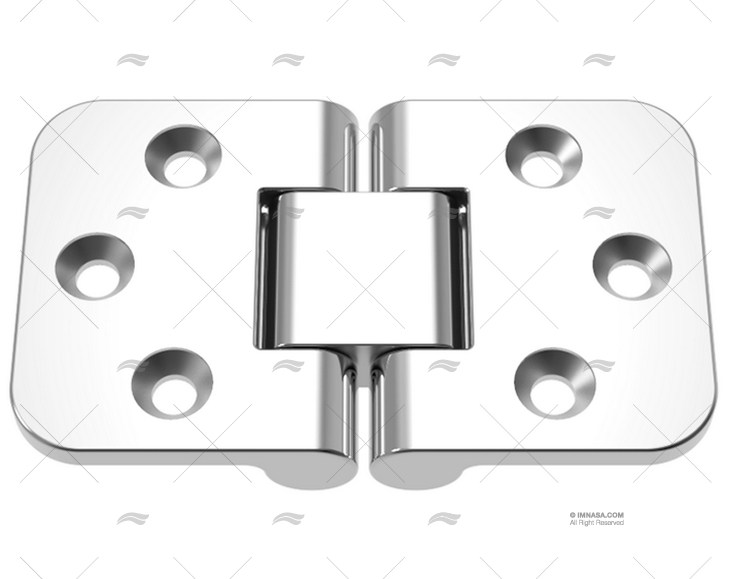 DOBRADIÇA FLUSH MESA INOX 316 42X70,5mm MARINE TOWN