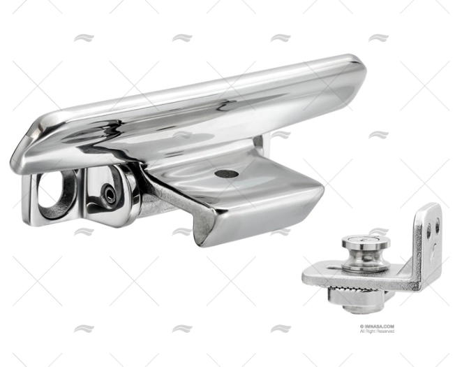 PADDLE LATCH W/ADJUSTABLE STRIKE MARINE TOWN