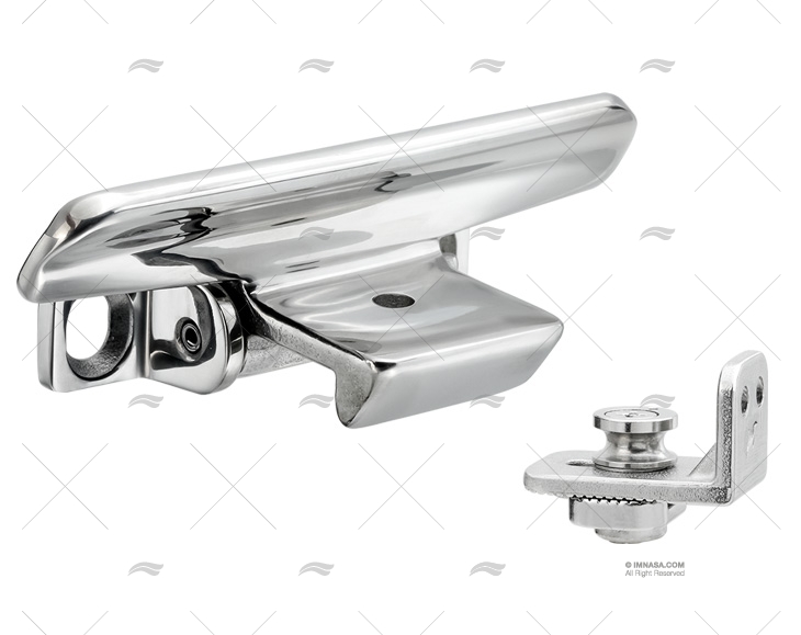 PADDLE LATCH W/ADJUSTABLE STRIKE MARINE TOWN