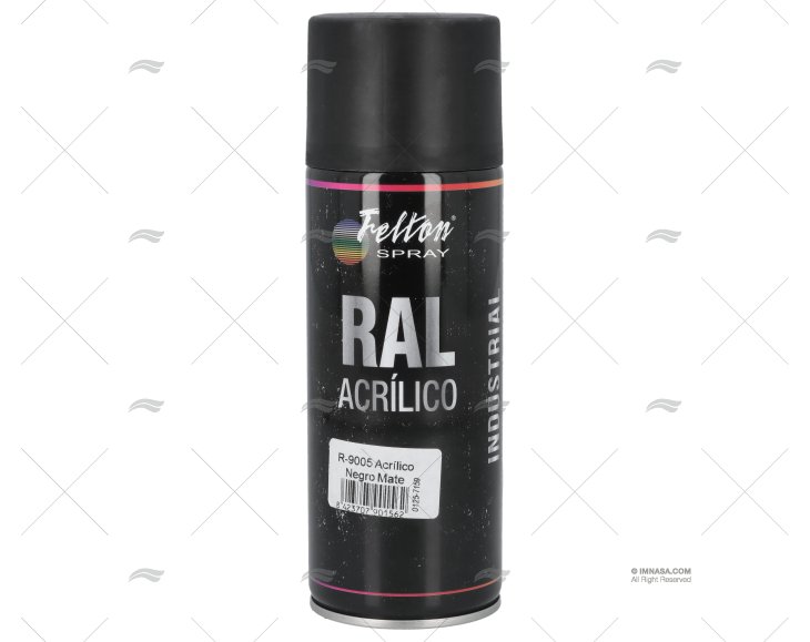 VERNICE NERA OPACA    9005   SPRAY 400ml