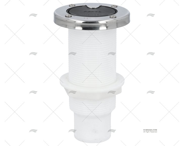 PASSASCAFO C/COPERCHIO INOX FINO A 3-1/4" PERKO