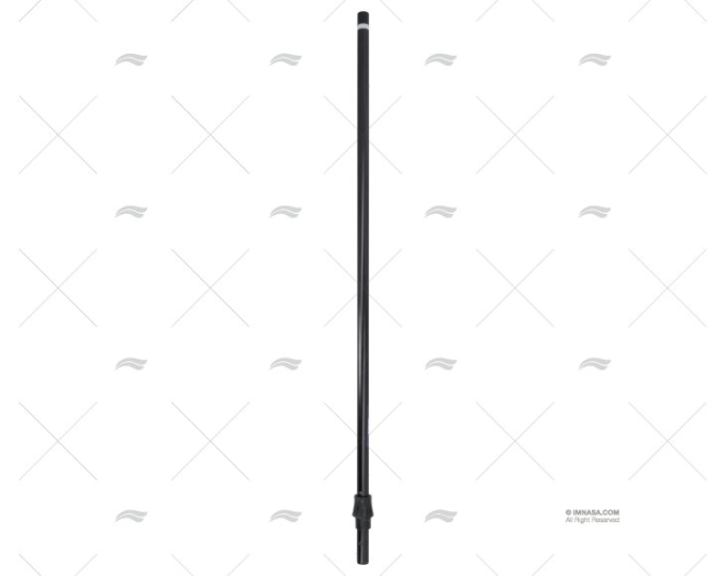 LED WHITE ALL ROUND LIGHT BLACK 36" C5 PERKO