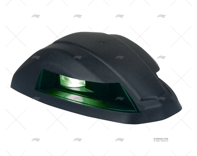 BI-COLOR LIGHT HORIZ. ROUIND BLACK LED C PERKO