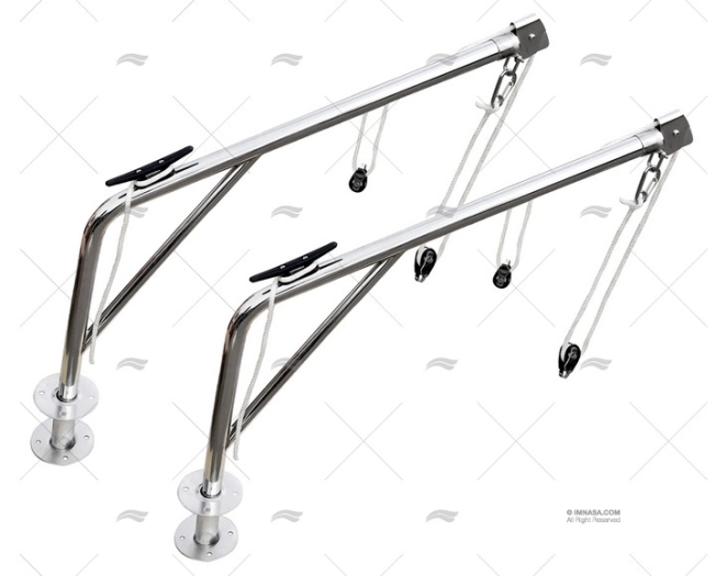 PESCANTE FIXO COM BASE 125k