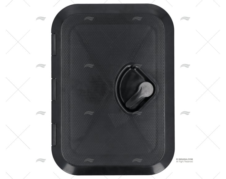 COPERCHIO PORTELLO DI ISPEZIONE ABS NERO 270x375mm