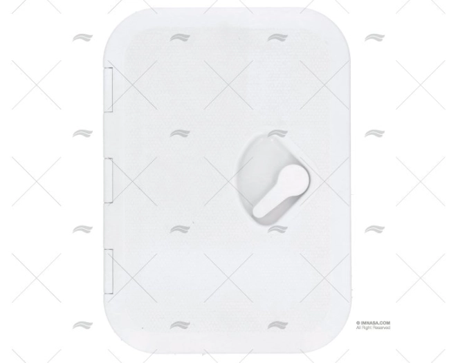 TAMPA REGISTO ABS BRANCA 270x375mm
