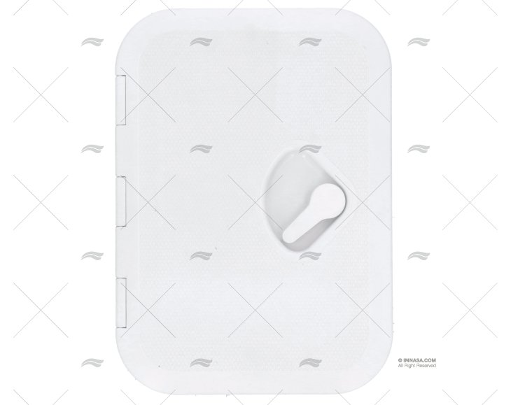 COPERCHIO PORTELLO DI ISPEZIONE ABS BIANCO 270x375mm