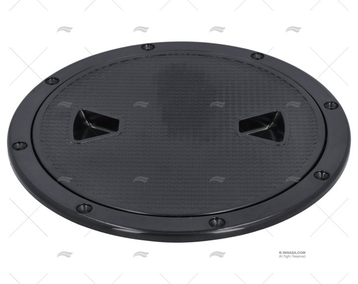 COPERCHIO PORTELLO DI ISPEZIONE ROTONDO ABS NERO 245mm