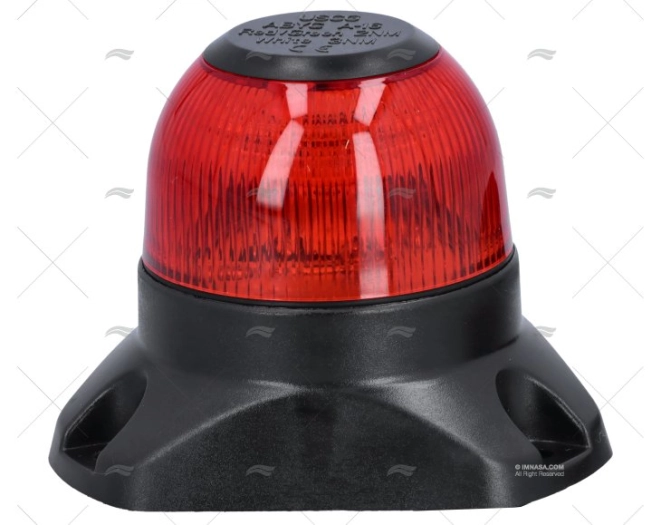 LED ALL ROUND LIGHT 3NM RED 10-30V