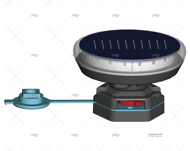 SOLAR NAVIGATIONAL LIGHT TRICOLOR
