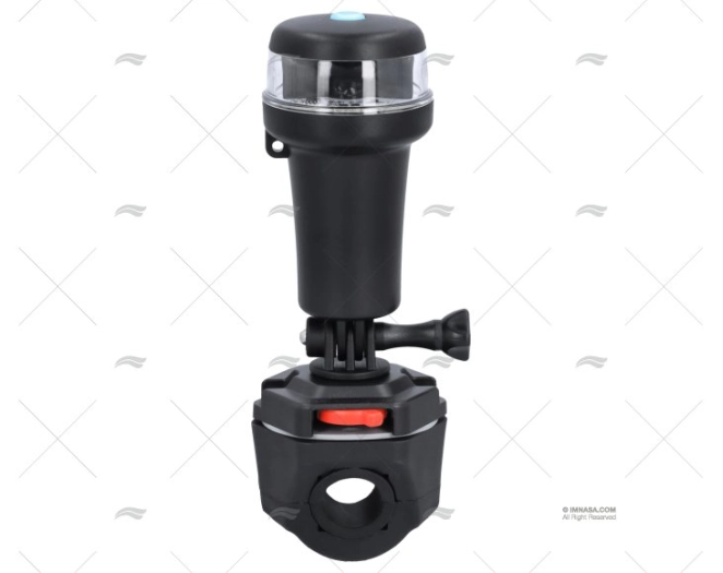 LUZ NAVEG. PORTÁTIL GIRATÓRIO MULTICOR