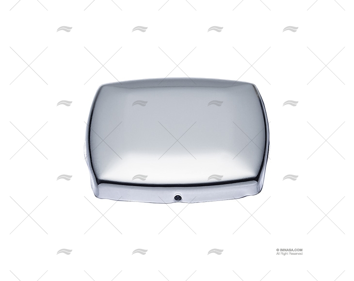 LED DE CORTESIA QUADRADO C/TAMPA LATERAL INOX