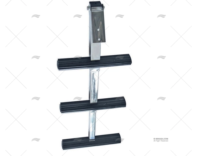 SCALA 3 GRAD. TELESCOPICA INOX SUBACQUEA