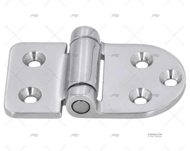 TORQUE HINGE TOP PIN SS 316 66x38mm