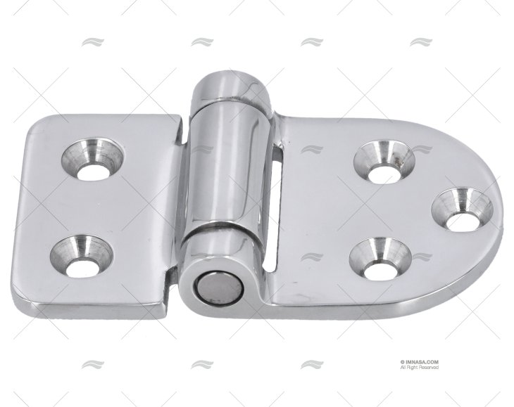 TORQUE HINGE TOP PIN SS 316 66x38mm