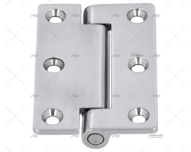 TORQUE HINGE UNDER PIN SS 316 51x76mm